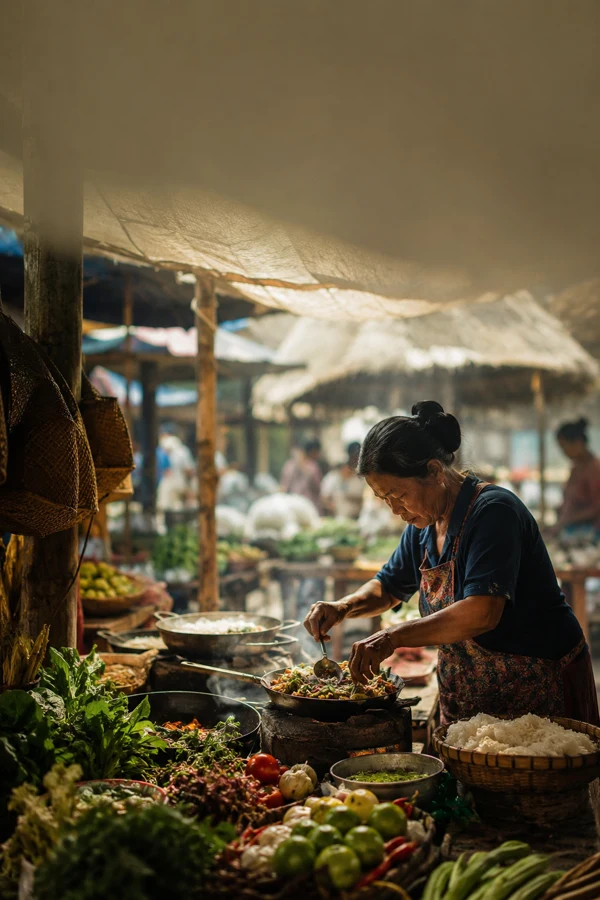 纸月散步海报